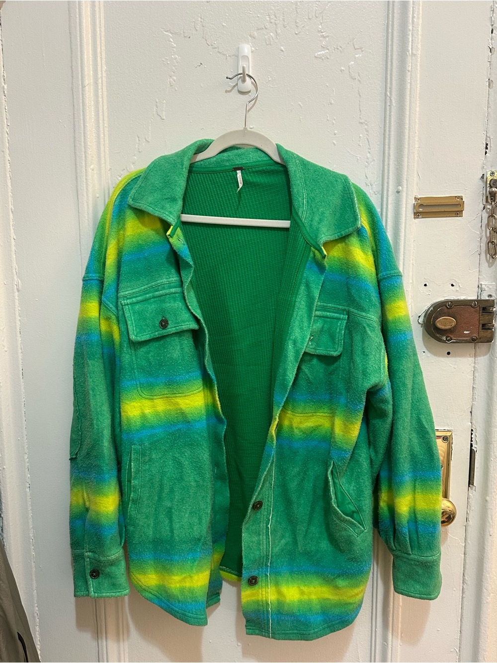 Free People Electric Color Jacket Coat